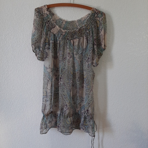 ROMY BOHO WOMENS TOP SIZE XL - Picture 3 of 5